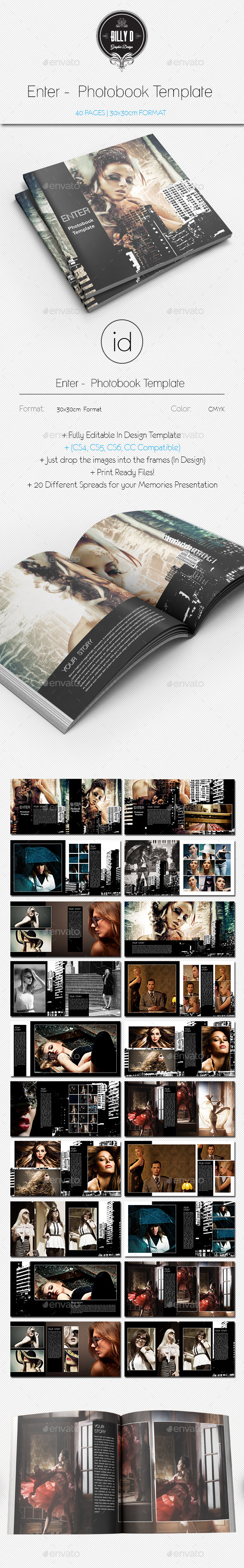 GraphicRiver Enter Photobook Template 9459423 GraphicRiver Enter Photobook Template 9459423