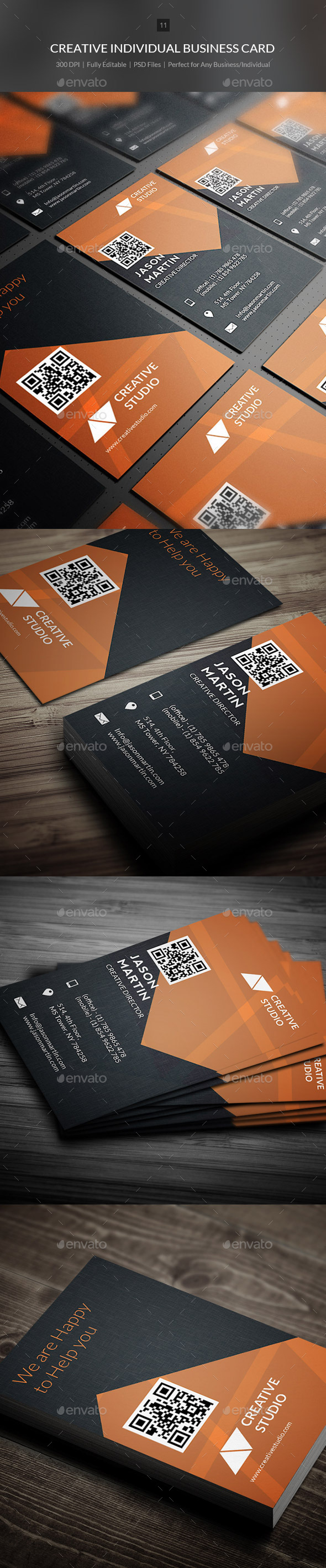 GraphicRiver Creative Individual Business Card 11 9511158 GraphicRiver Creative Individual Business Card 11 9511158