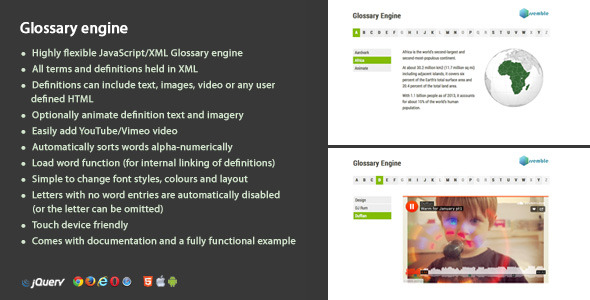 CodeCanyon Glossary Engine 9511995 CodeCanyon Glossary Engine 9511995
