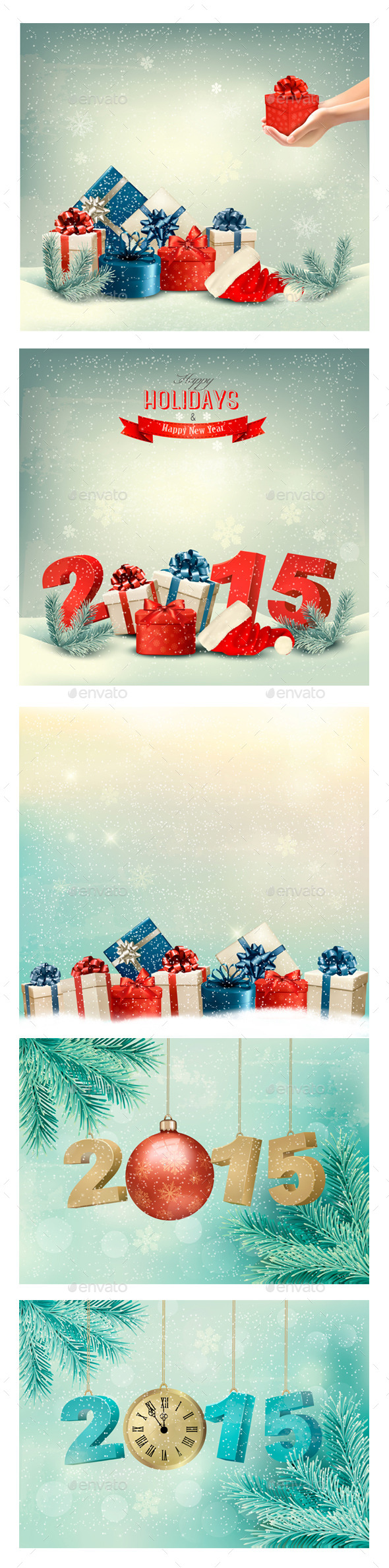 GraphicRiver Holiday Christmas Backgrounds Bundle 9475350 GraphicRiver Holiday Christmas Backgrounds Bundle 9475350