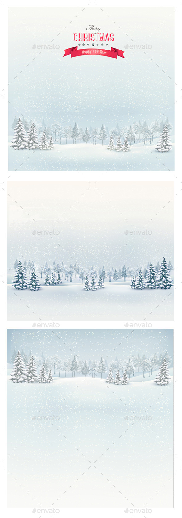 GraphicRiver Christmas Winter Landscape Backgrounds Bundle 9475449 GraphicRiver Christmas Winter Landscape Backgrounds Bundle 9475449