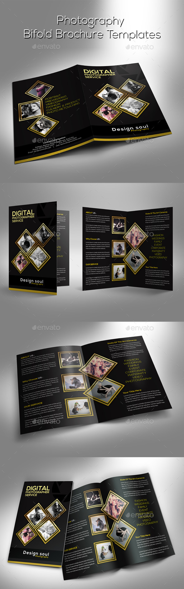 GraphicRiver Photography Bifold Brochure 9513214 GraphicRiver Photography Bifold Brochure 9513214