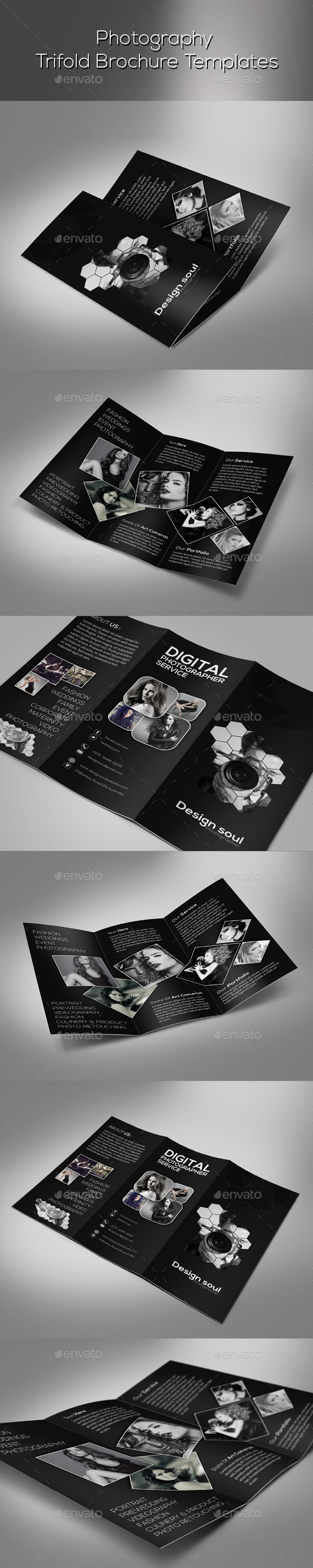 GraphicRiver Photography Trifold Brochure 9513277 GraphicRiver Photography Trifold Brochure 9513277