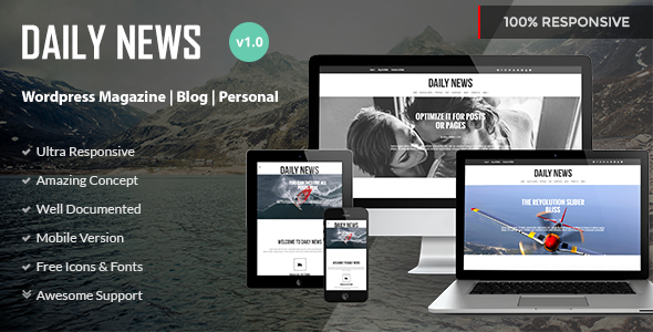 ThemeForest DailyNews Magazine Blog Personal WordPress Theme 9513358 ThemeForest DailyNews Magazine Blog Personal WordPress Theme 9513358
