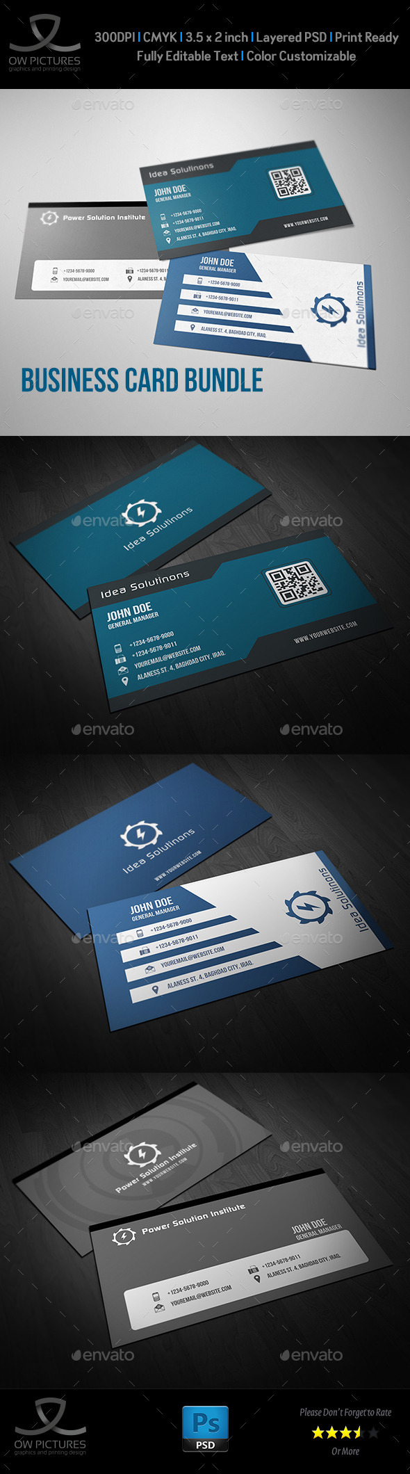 GraphicRiver Corporate Business Card Bundle Vol.6 9513484 GraphicRiver Corporate Business Card Bundle Vol.6 9513484