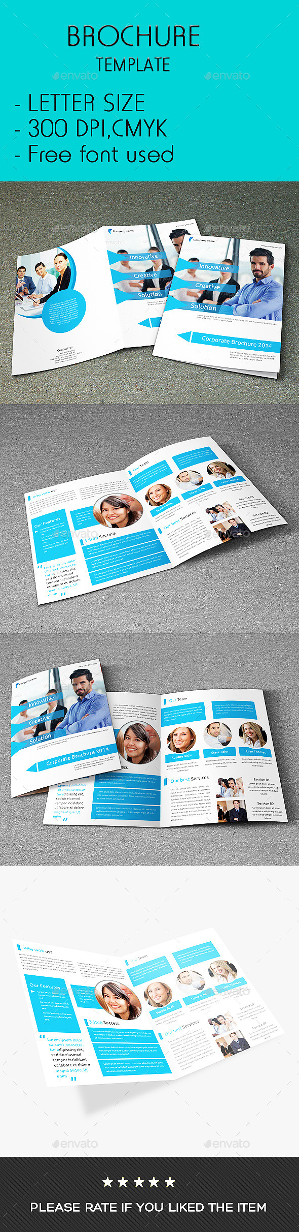 GraphicRiver Corporate Bi-fold Business Brochure 9514628 GraphicRiver Corporate Bi-fold Business Brochure 9514628