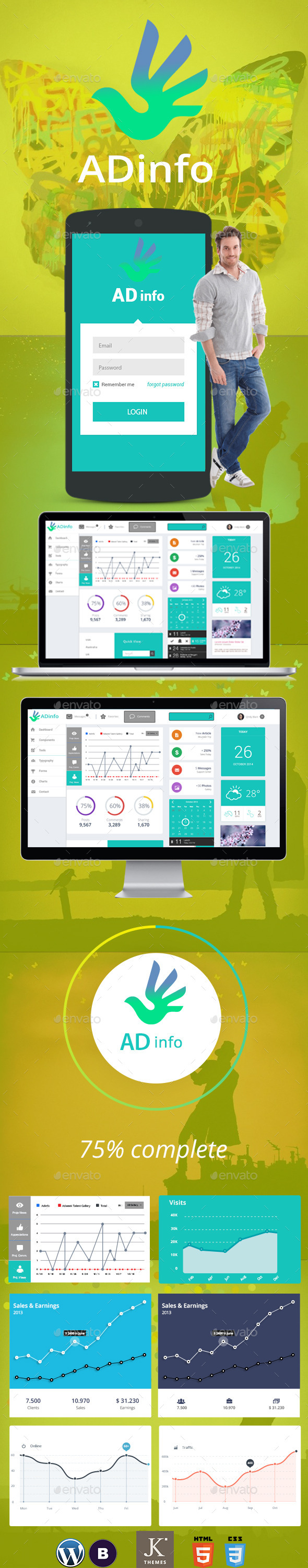 GraphicRiver ADinfo Dashboard Admin Template PSD 9472428 GraphicRiver ADinfo Dashboard Admin Template PSD 9472428