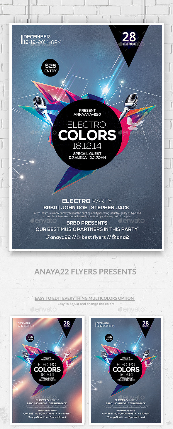GraphicRiver Futuristic Flyer Psd Template 9515154 GraphicRiver Futuristic Flyer Psd Template 9515154