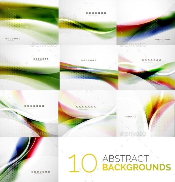 GraphicRiver Set of Business Flowing Waves 9516221 GraphicRiver Set of Business Flowing Waves 9516221