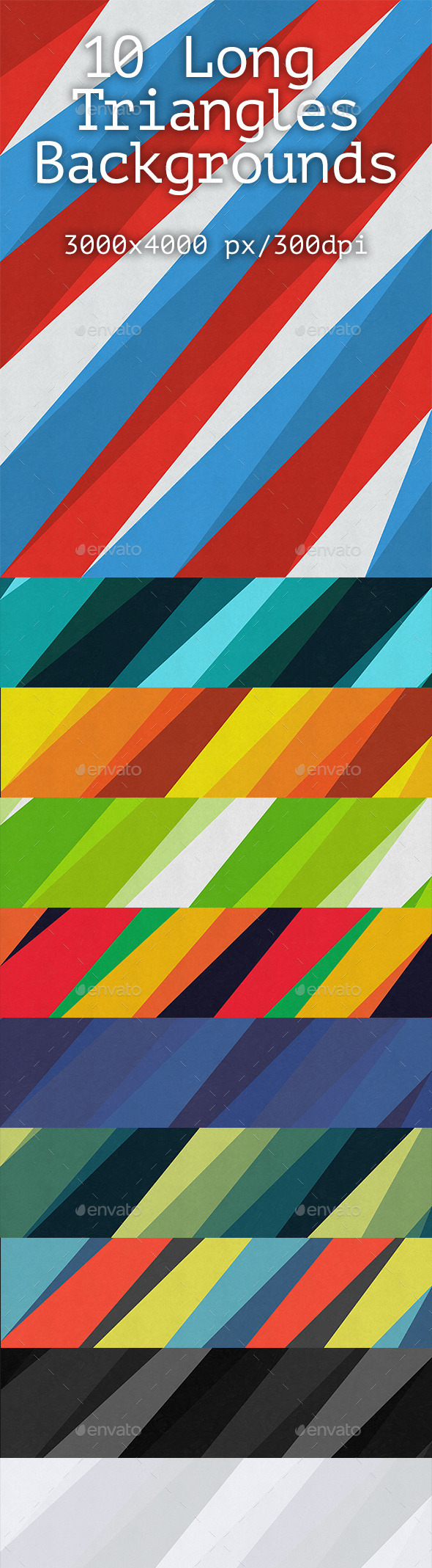 GraphicRiver 10 Long Triangles Backgrounds 9516774 GraphicRiver 10 Long Triangles Backgrounds 9516774