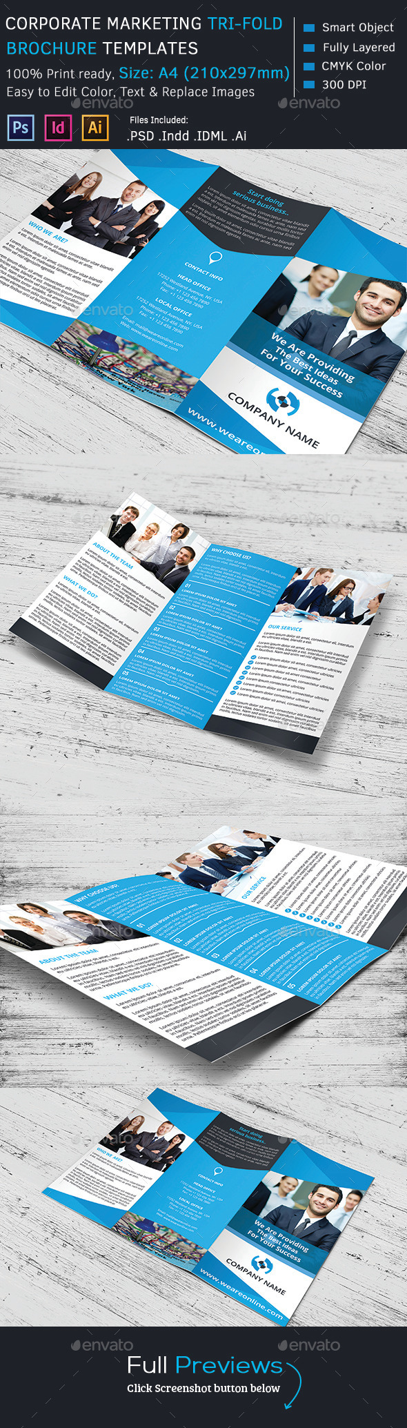 GraphicRiver Corporate Marketing Tri-Fold Brochure 9516783 GraphicRiver Corporate Marketing Tri-Fold Brochure 9516783
