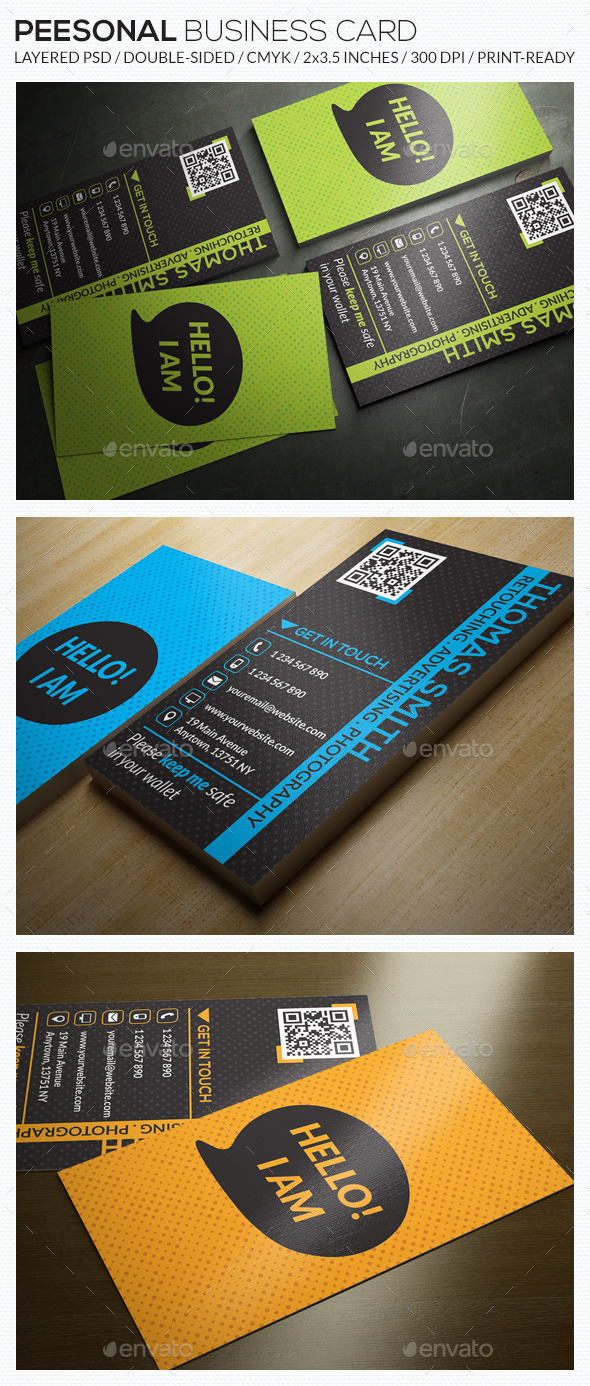 GraphicRiver Personal Business Card RA68 9516871 GraphicRiver Personal Business Card RA68 9516871