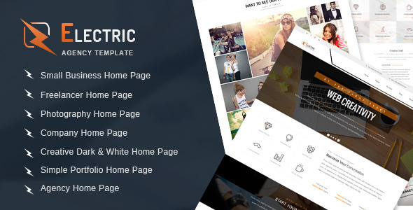 Electric - Multipurpose HTML Site Template - Business Corporate