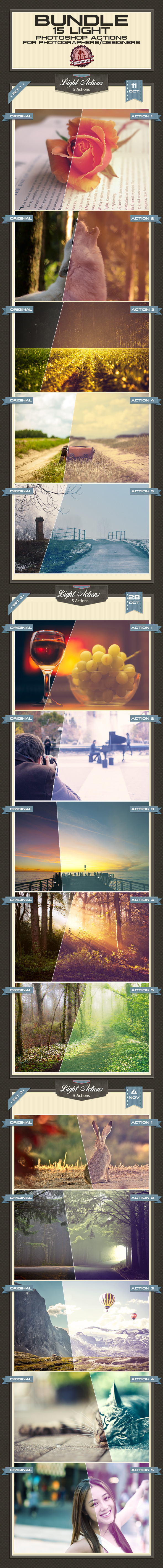 GraphicRiver Light Actions Bundle 9517960 GraphicRiver Light Actions Bundle 9517960