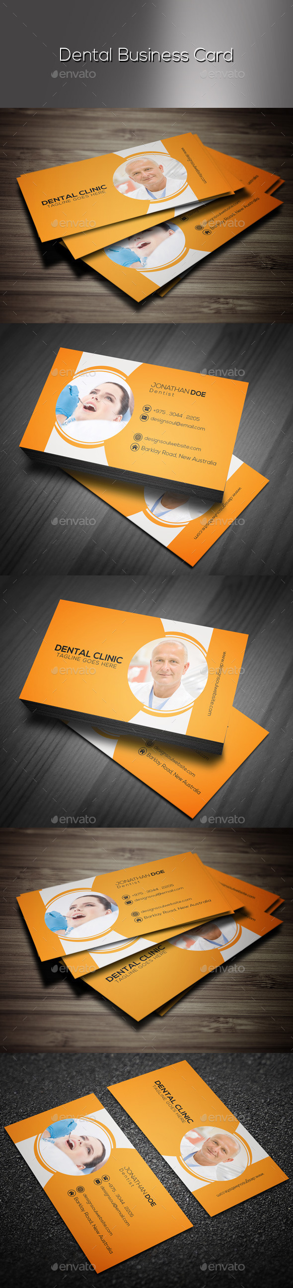 GraphicRiver Dental Business Card 9517986 GraphicRiver Dental Business Card 9517986