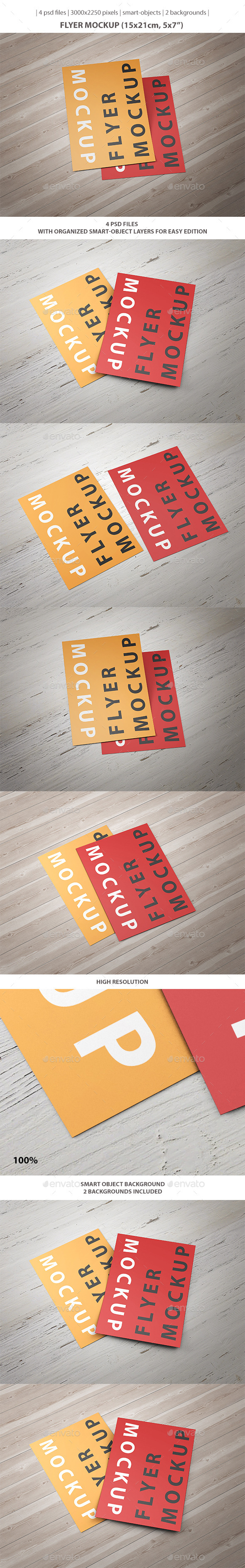 GraphicRiver 5x7 Flyer Mockup 9518611 GraphicRiver 5x7 Flyer Mockup 9518611