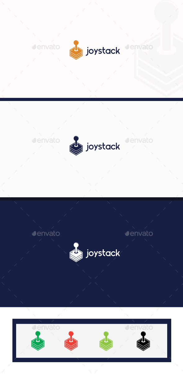 GraphicRiver Joystack logo 9519909 GraphicRiver Joystack logo 9519909