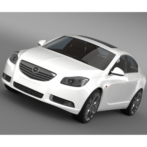 Opel Insignia Turbo 2008-13 - 3DOcean Item for Sale