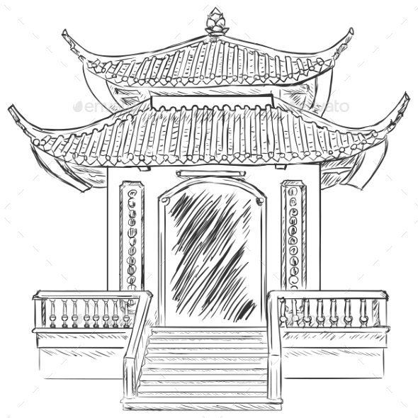 GraphicRiver Buddist Pagoda 9520647 GraphicRiver Buddist Pagoda 9520647