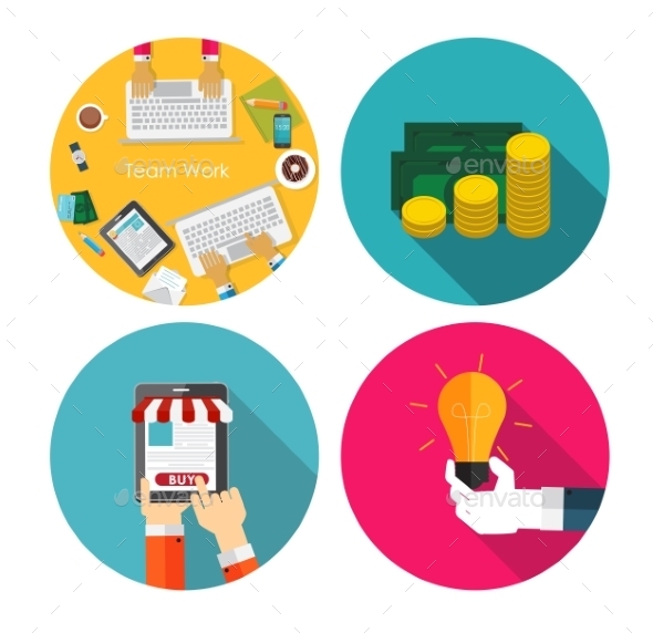 GraphicRiver Money Team Work Idea OnlineShopping 9520766 GraphicRiver Money Team Work Idea OnlineShopping 9520766