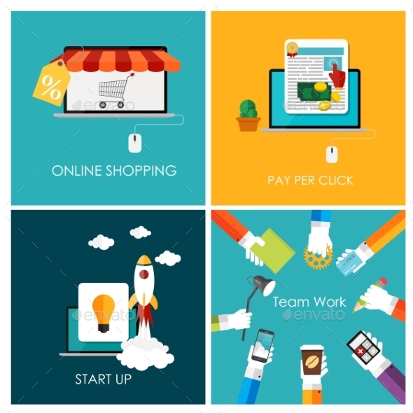 GraphicRiver Pay Per Click Online Shopping Business Start Up 9520770 GraphicRiver Pay Per Click Online Shopping Business Start Up 9520770