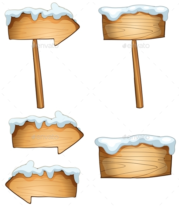 GraphicRiver Empty Signboards 9521387 GraphicRiver Empty Signboards 9521387
