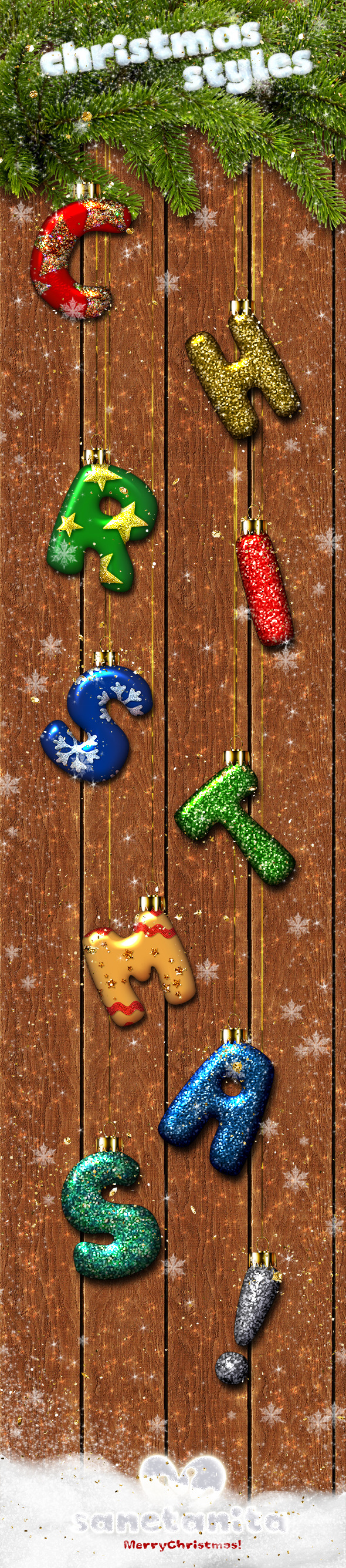 GraphicRiver Christmas Ball Styles 9443774 GraphicRiver Christmas Ball Styles 9443774