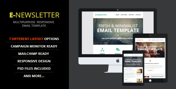 E-Newsletter - Multipurpose  Email Template