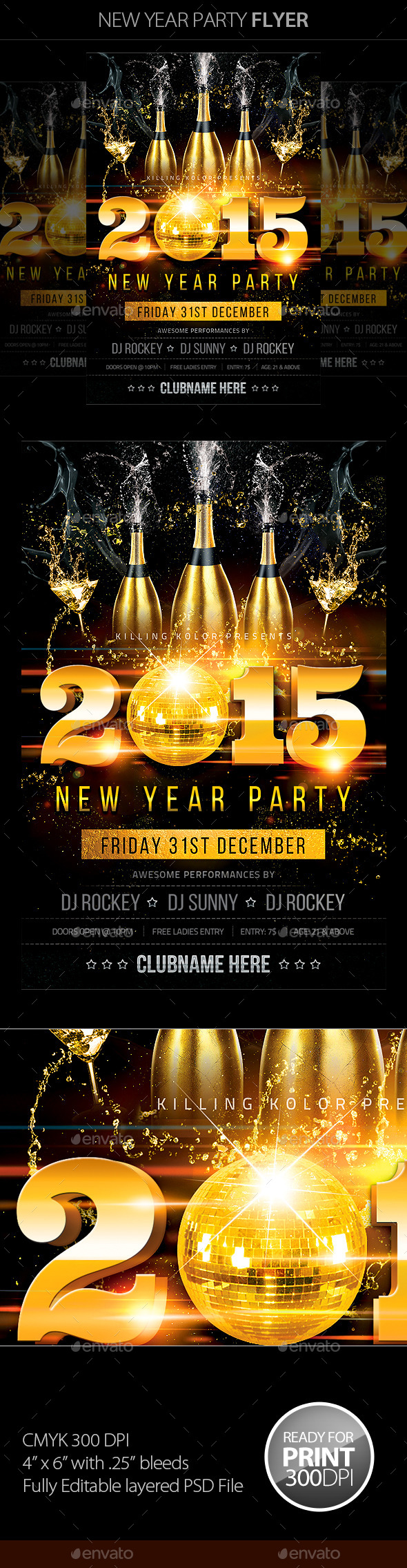 GraphicRiver New Year Party Flyer 9522834 GraphicRiver New Year Party Flyer 9522834