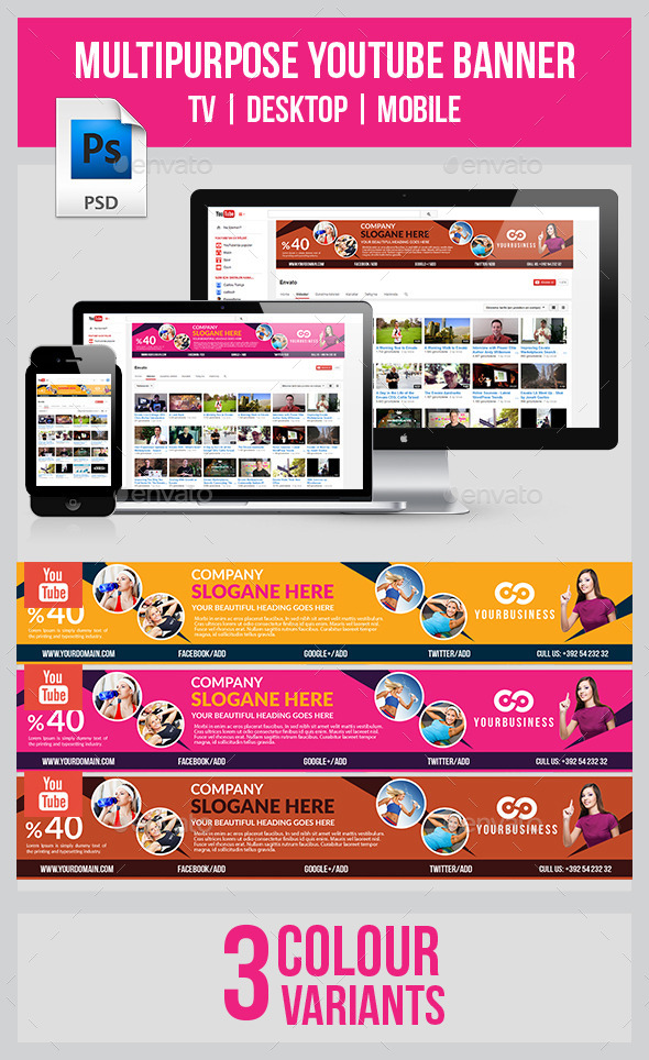 GraphicRiver Ivato Youtube Banner 9523862 GraphicRiver Ivato Youtube Banner 9523862