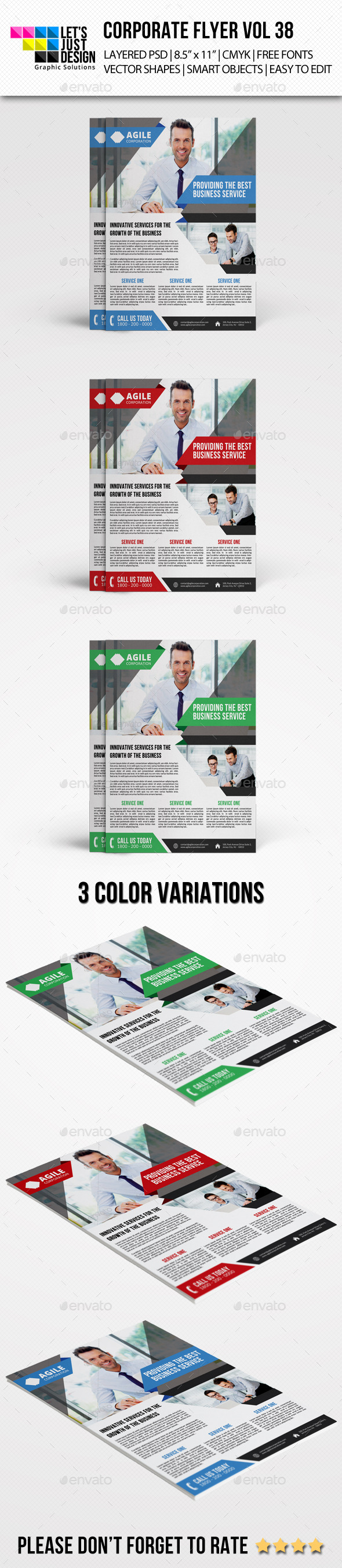 Corporate Flyer Template Vol 38 Corporate Flyer Template Vol 38