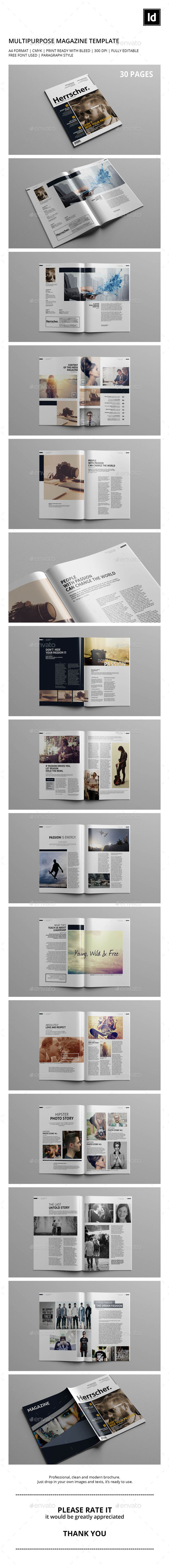 GraphicRiver Multipurpose Magazine Template 9524554 GraphicRiver Multipurpose Magazine Template 9524554