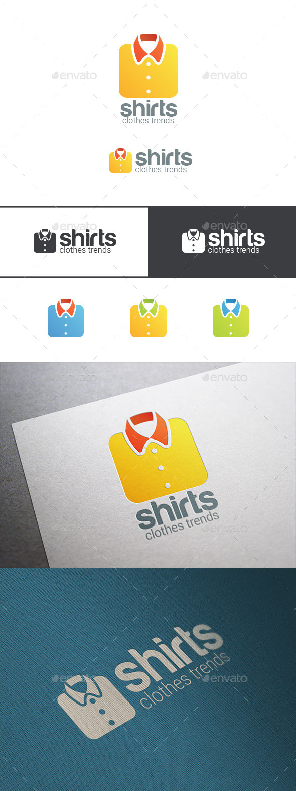 Shirt Logo Clothes Shop (Abstract)