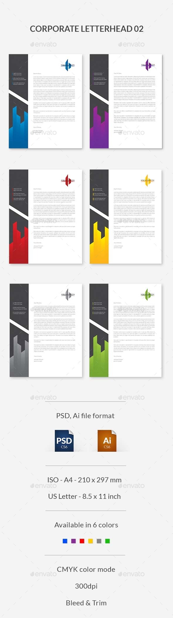 GraphicRiver Corporate Letterhead 02 9525359 GraphicRiver Corporate Letterhead 02 9525359