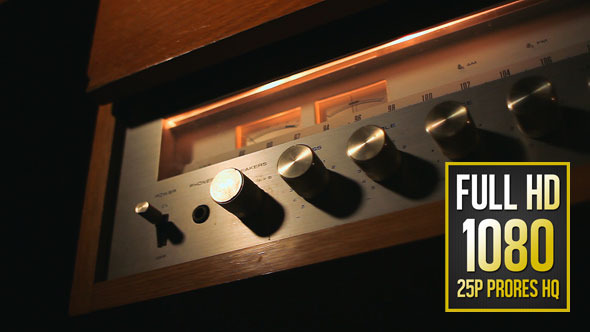 Old Radio Amplifier 02 Old Radio Amplifier 02