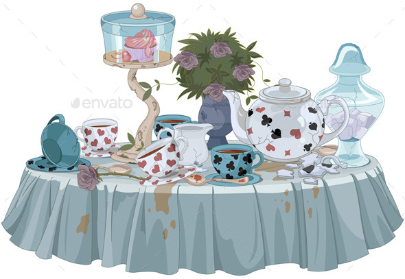 GraphicRiver Tea Party 9525592 GraphicRiver Tea Party 9525592