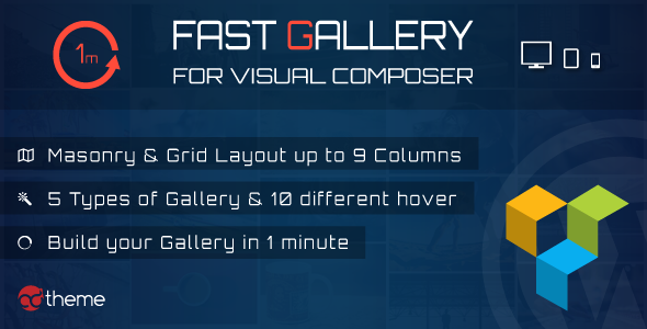 Fast Gallery for Visual Composer WordPress Plugin - CodeCanyon Item for Sale