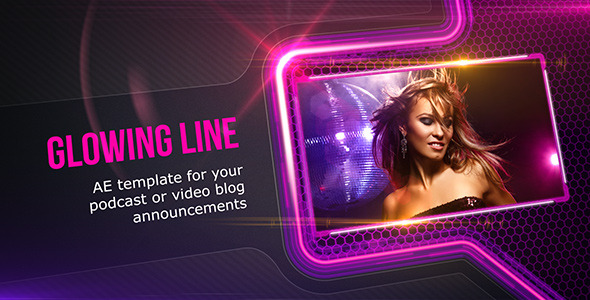 Glowing Line Glowing Line