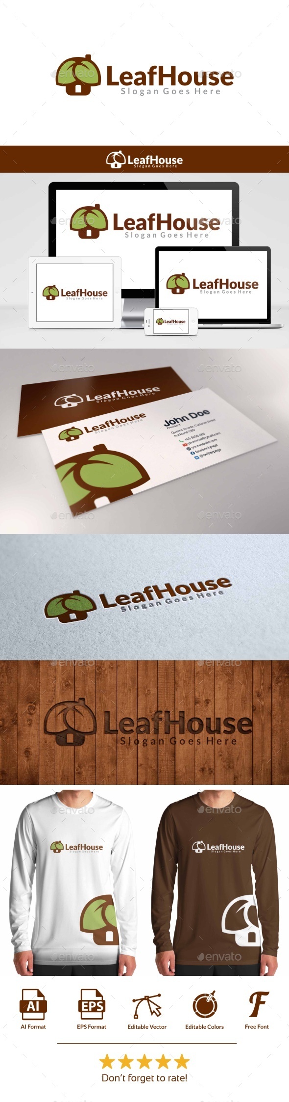 Leaf House Logo (Objects)