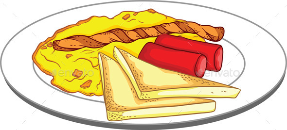 GraphicRiver Breakfast 9526956 GraphicRiver Breakfast 9526956
