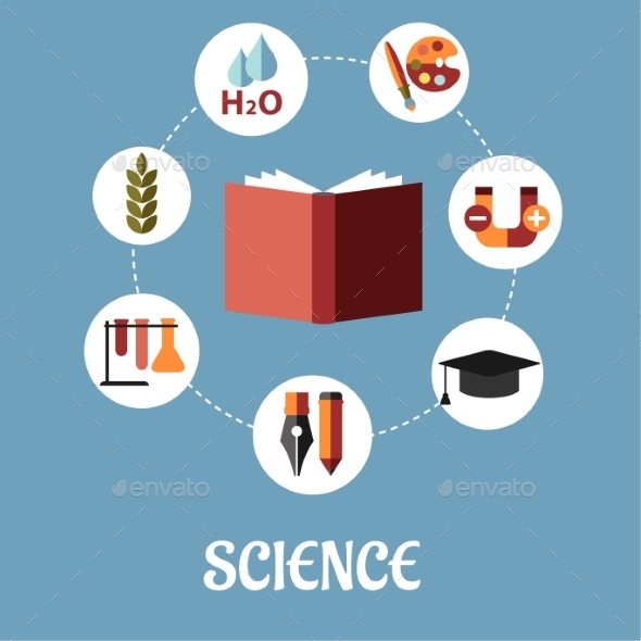 GraphicRiver Education and Science Flat Design 9527016 GraphicRiver Education and Science Flat Design 9527016
