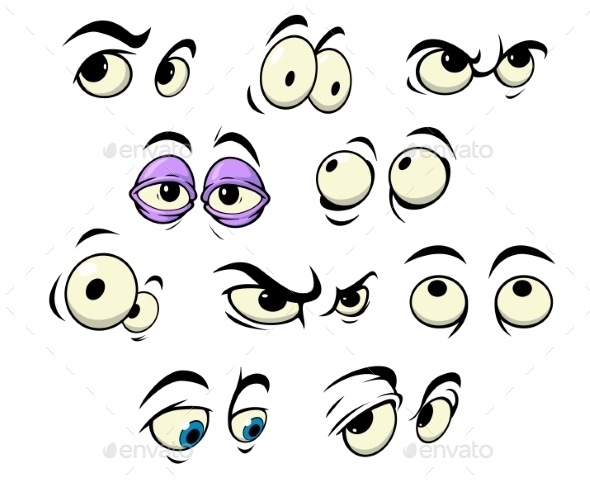 GraphicRiver Cartoon Eyes with Different Expressions 9527181 GraphicRiver Cartoon Eyes with Different Expressions 9527181