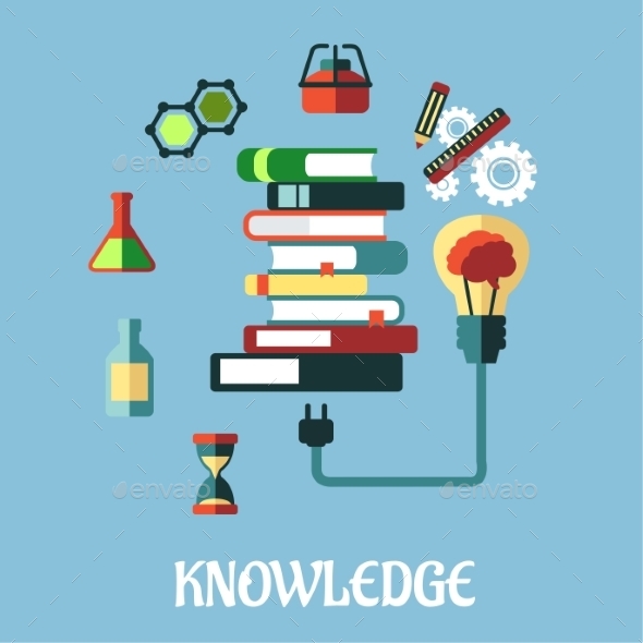 GraphicRiver Knowledge and Web Education Flat Design 9527189 GraphicRiver Knowledge and Web Education Flat Design 9527189