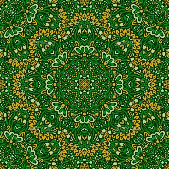 Arabesque Seamless Pattern. (Patterns)