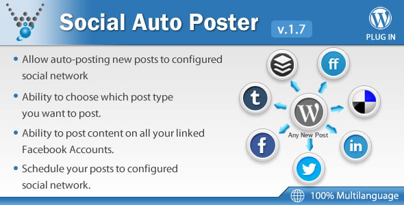 Social Auto Poster - WordPress Plugin - CodeCanyon Item for Sale