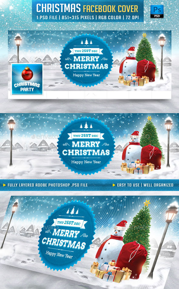 Merry Christmas Facebook Cover Merry Christmas Facebook Cover