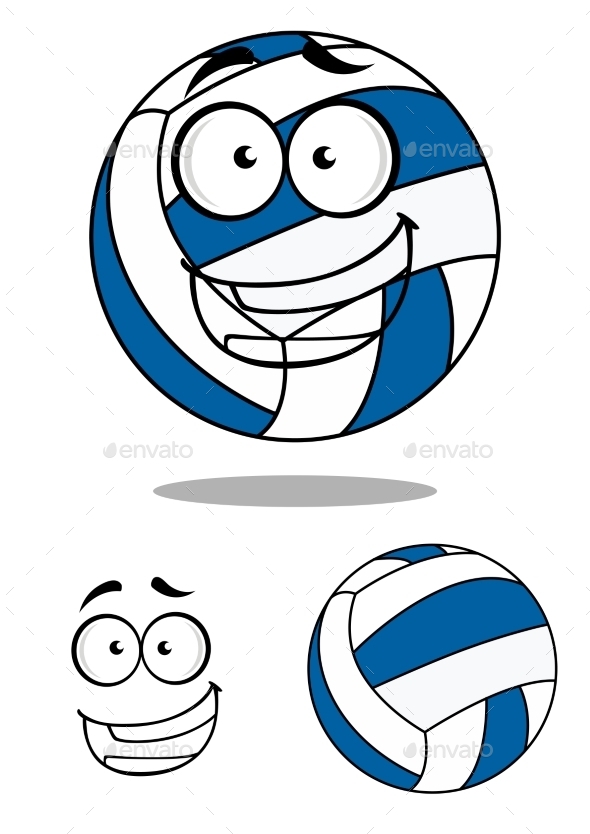 Cartoon Volley Ball (Characters)