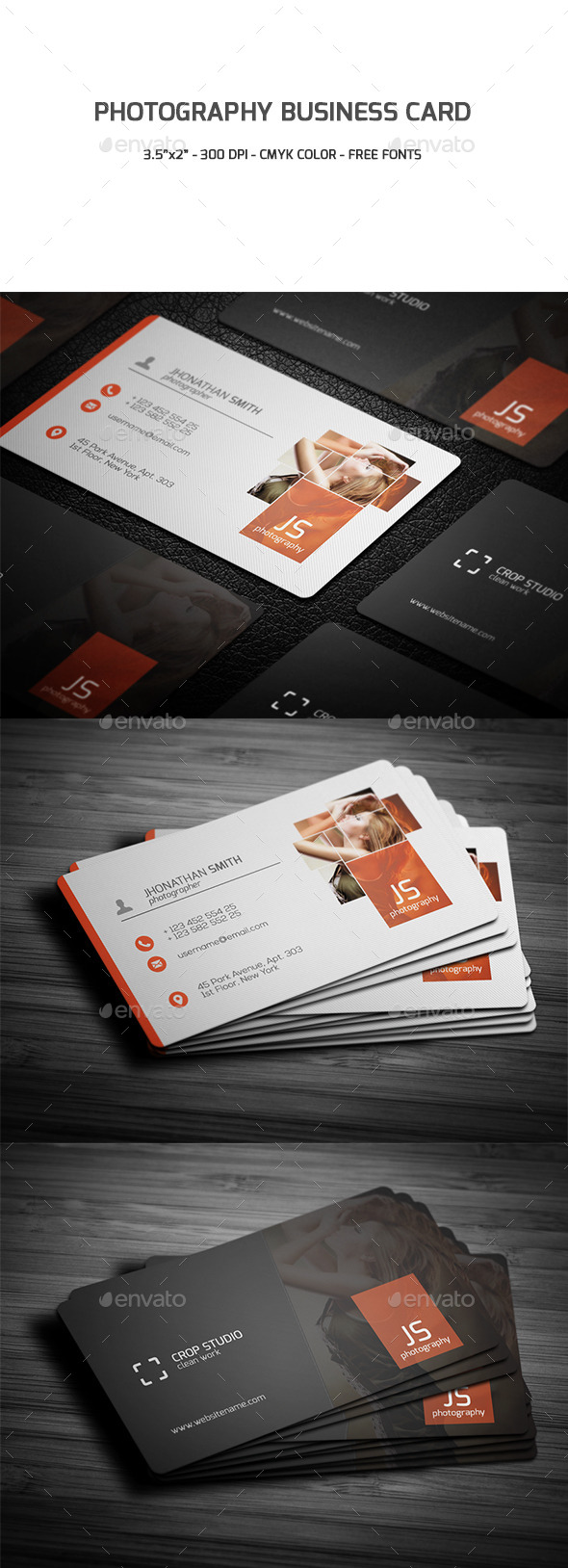 GraphicRiver Photography Business Card 9534211 GraphicRiver Photography Business Card 9534211