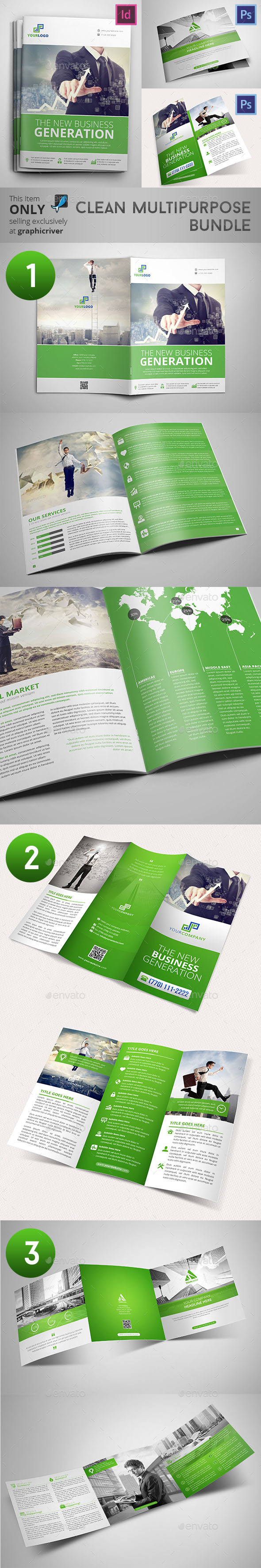 GraphicRiver Clean Multipurpose Bundle 9537366 GraphicRiver Clean Multipurpose Bundle 9537366