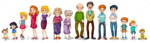GraphicRiver A Big Extended Family 9538920 GraphicRiver A Big Extended Family 9538920